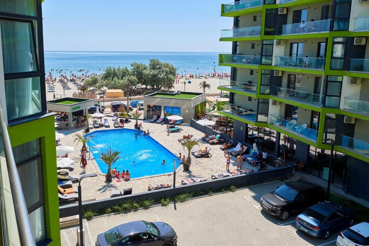 Crazy Sea View 1Br Apartment Spa Pools Resort Mamaia Esterno foto